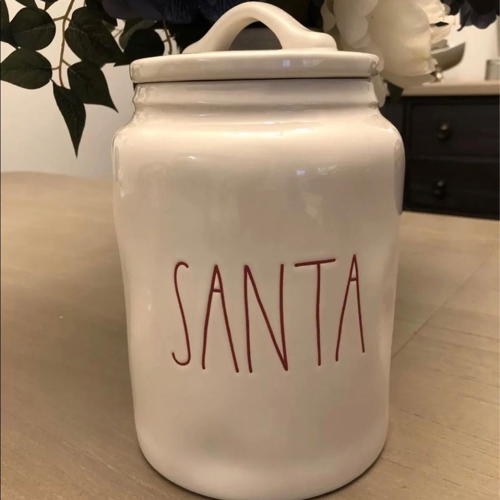 Rae Dunn SANTA canister